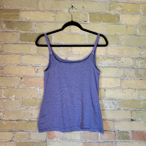 Ruff Hewn Women's Tank Top Blue Adjustable Straps Womens Size XL (Petite) - Picture 5 of 5